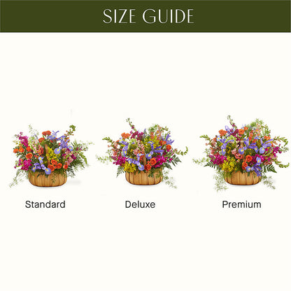 Garden of Life Basket – M & R FLOWER AND GIFT SHOP, Lancaster CA