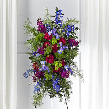 Heavenly Skies Standing Spray – M & R FLOWER AND GIFT SHOP, Lancaster CA