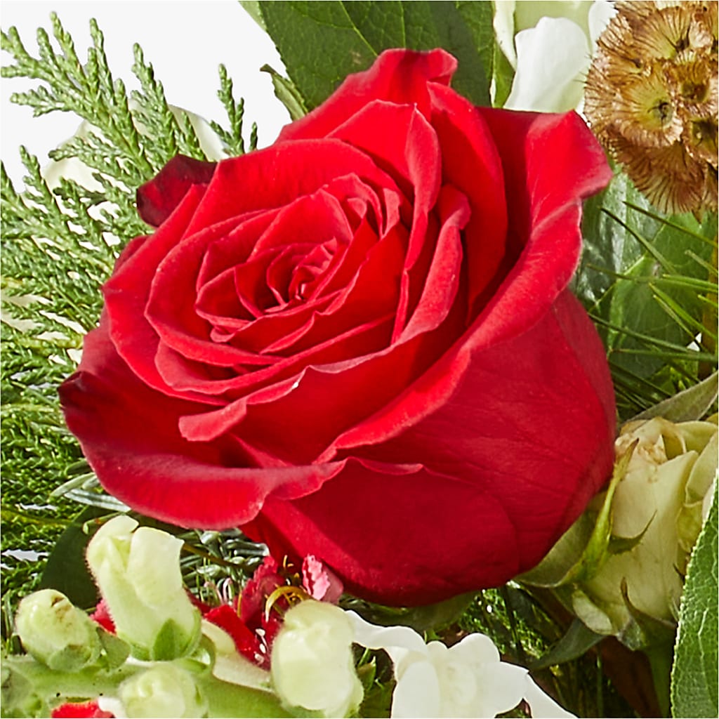 Deck the Halls Bouquet – M & R FLOWER AND GIFT SHOP, Lancaster CA