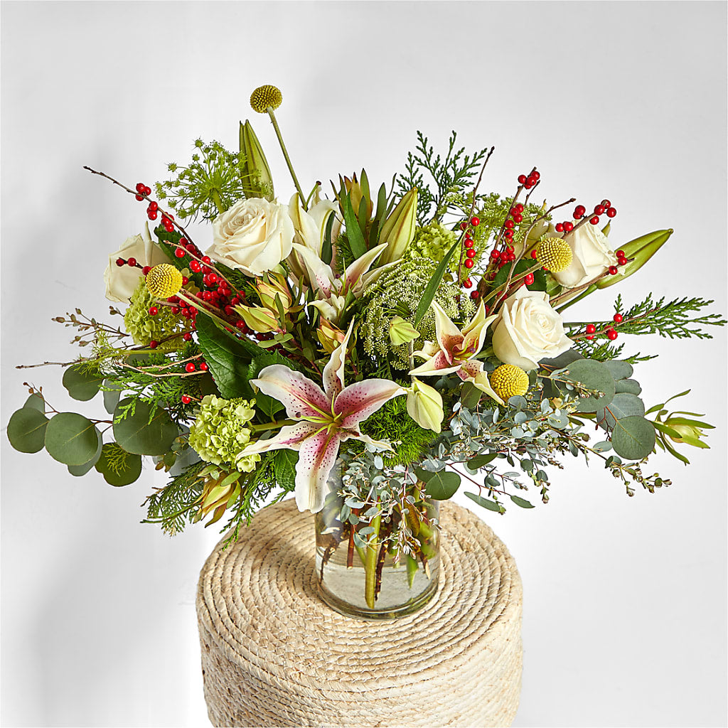 Berry & Bright Bouquet – M & R FLOWER AND GIFT SHOP, Lancaster CA