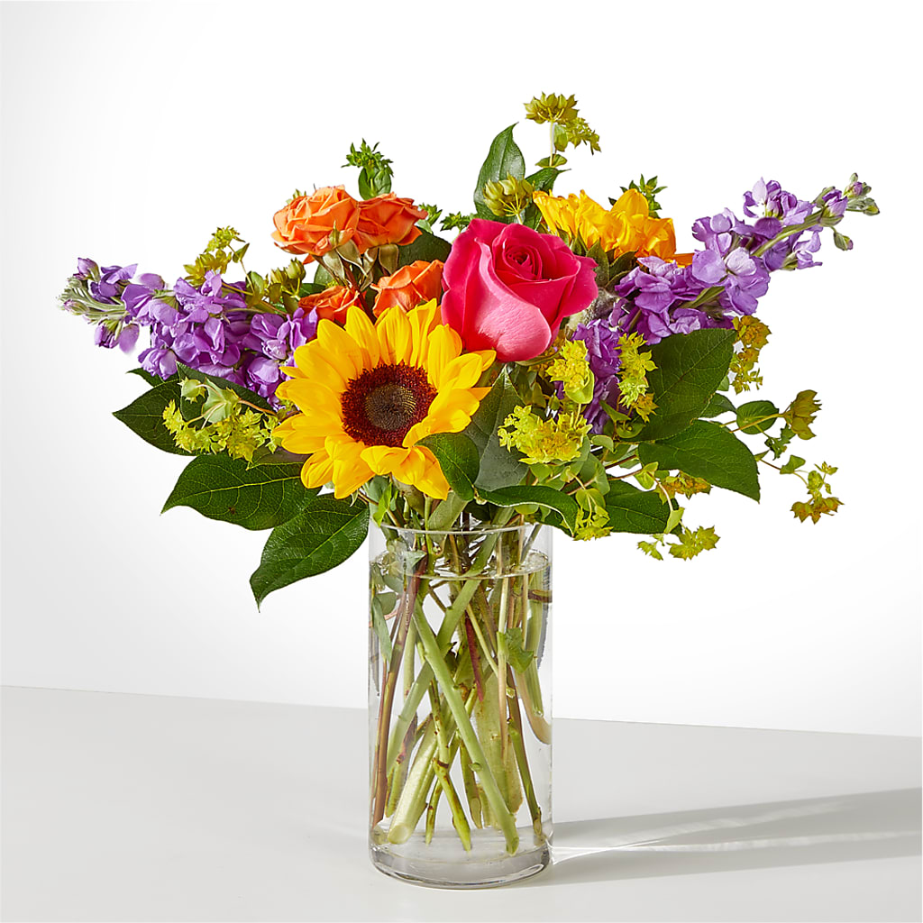 Vibrant Greetings Bouquet – M & R FLOWER AND GIFT SHOP, Lancaster CA