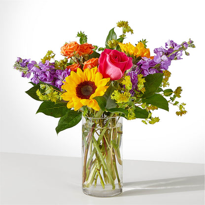 Vibrant Greetings Bouquet – M & R FLOWER AND GIFT SHOP, Lancaster CA