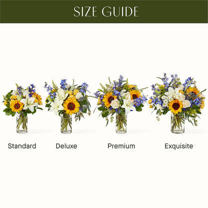 Wonderfully Sunny Bouquet – M & R FLOWER AND GIFT SHOP, Lancaster CA