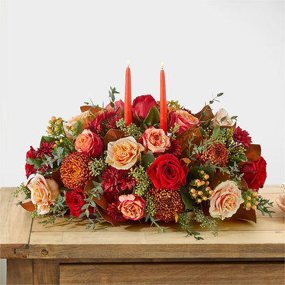 Gather Near Centerpiece – M & R FLOWER AND GIFT SHOP, Lancaster CA