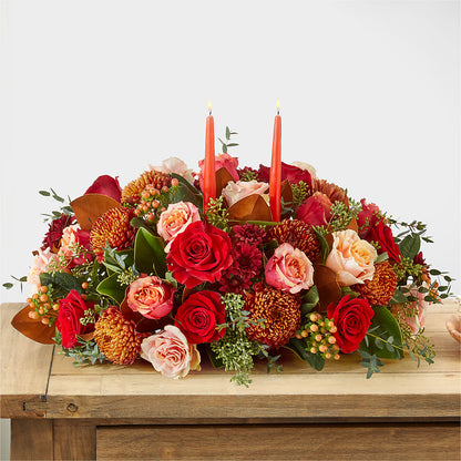 Gather Near Centerpiece – M & R FLOWER AND GIFT SHOP, Lancaster CA
