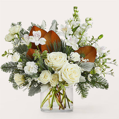 Fresh Snowfall Bouquet – M & R FLOWER AND GIFT SHOP, Lancaster CA