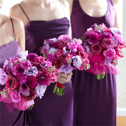 Bridesmaid's Garden Bouquet – M & R FLOWER AND GIFT SHOP, Lancaster CA