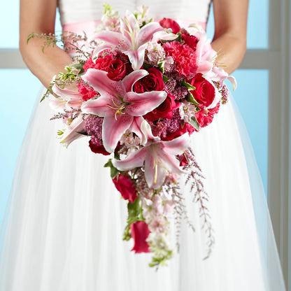 Lily & Rose Bouquet – M & R FLOWER AND GIFT SHOP, Lancaster CA