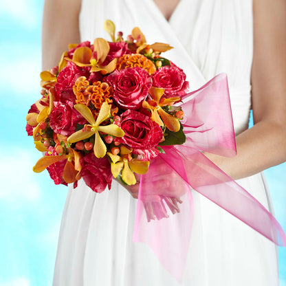 Brilliant Shades of Love Bouquet – M & R FLOWER AND GIFT SHOP, Lancaster CA