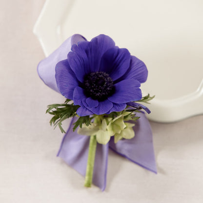 Purple Passion Boutonniere – M & R FLOWER AND GIFT SHOP, Lancaster CA