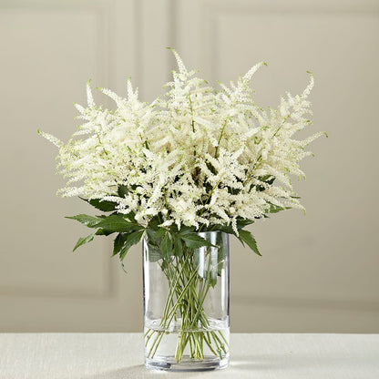 White Astilbe Bouquet – M & R FLOWER AND GIFT SHOP, Lancaster CA